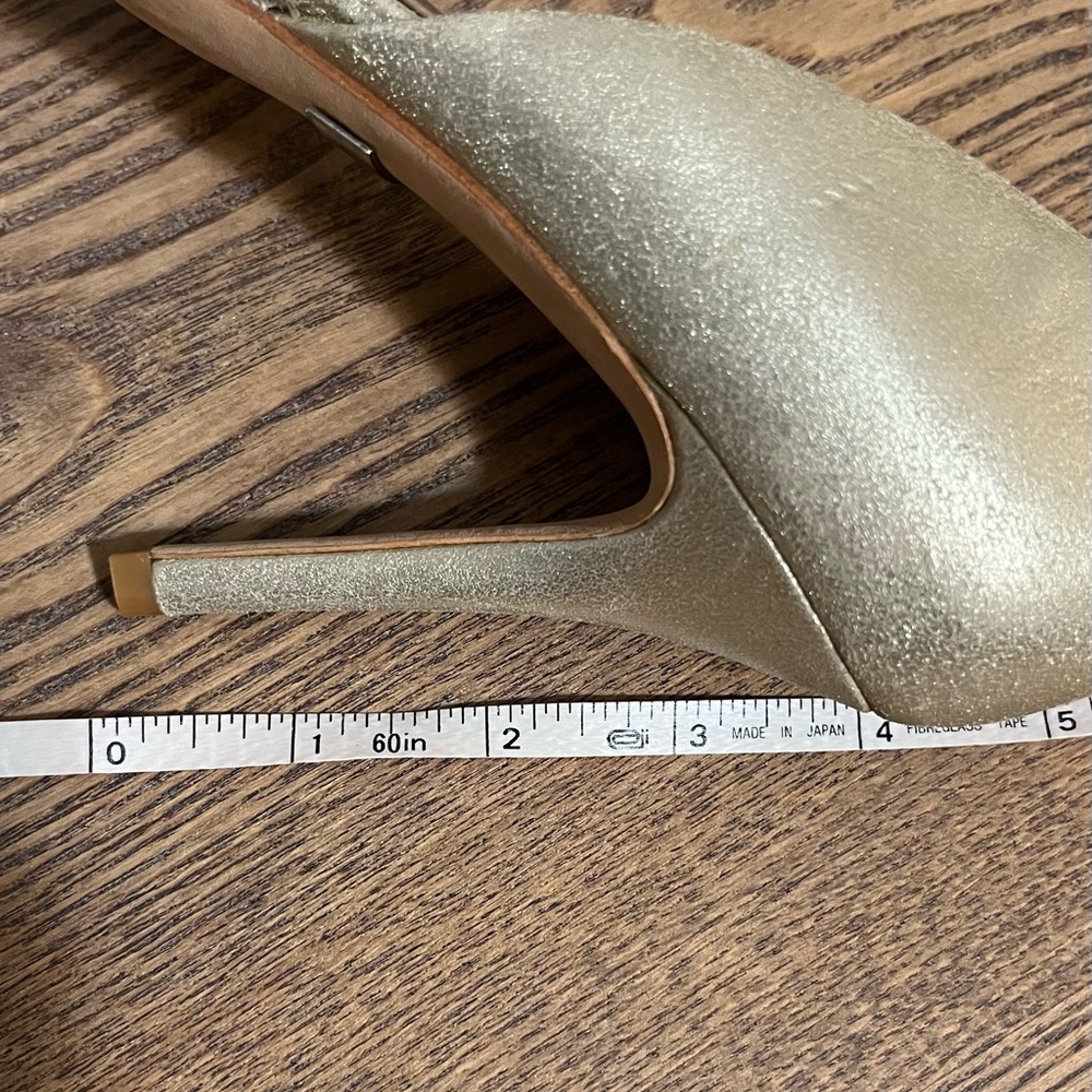 Badgley Mischka Jeweled Peep Toe D’Orsay Giana II‎ Pumps Size 6-1/2 - Picture 11 of 11